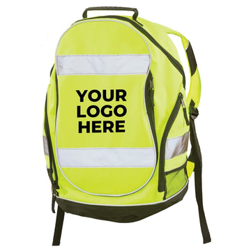 Custom High-Vis Reflective Backpack