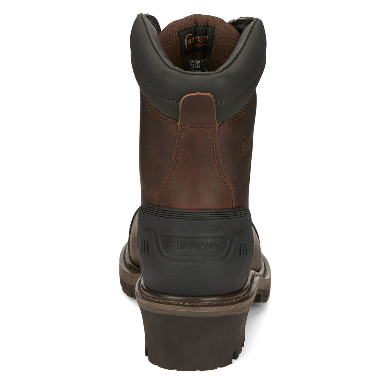 Chippewa Men's Aldarion 8" Logger Waterproof Insulated EH Composite Toe Boots, 55053, Brown