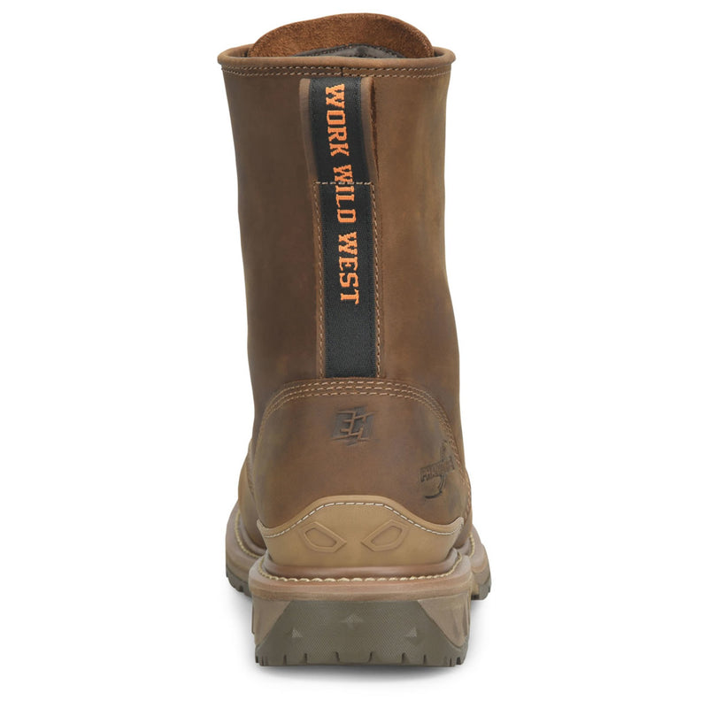 Phantom Rider Men's Dailor 8" EH Composite Toe Boots, PH5012, Brown