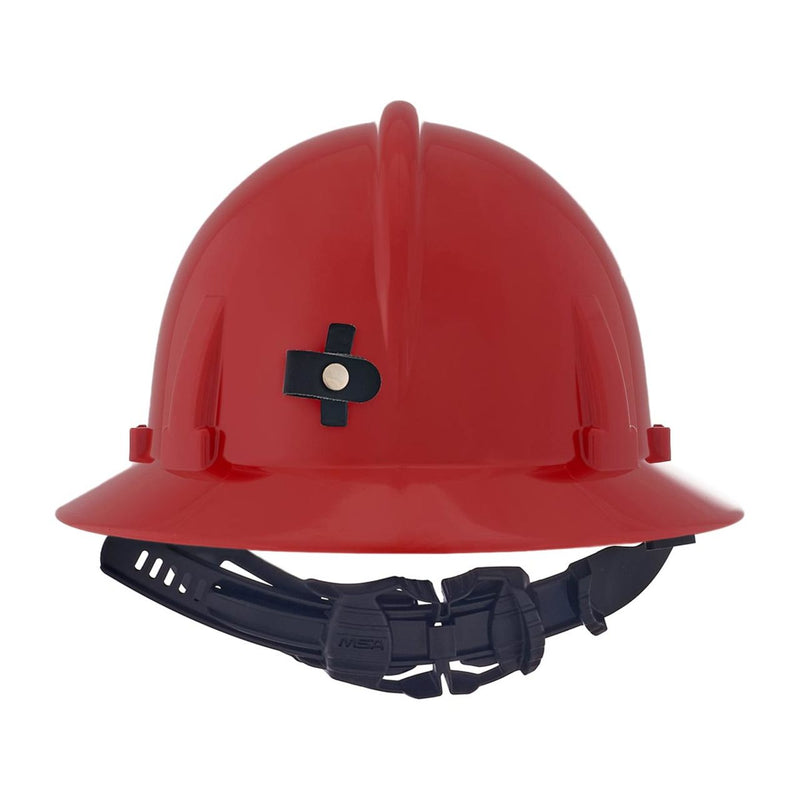 MSA Topgard Full Brim Hard Hat 1-Touch Suspension