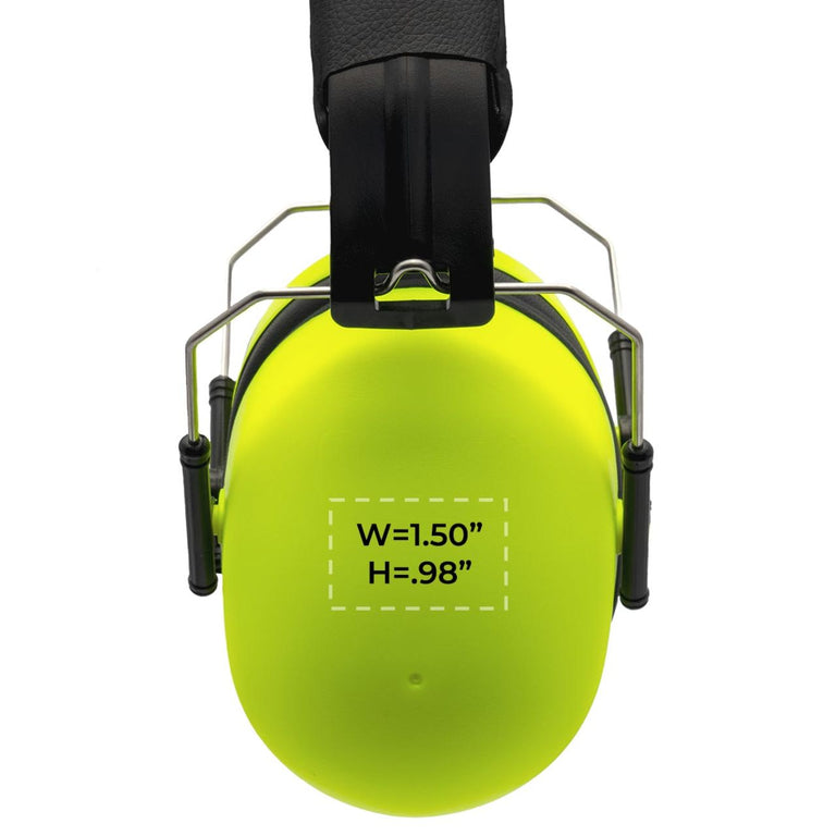 Custom Logo Pyramex PM30 Earmuffs, NRR 27dB