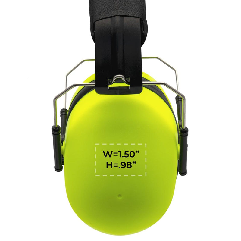 Custom Logo Pyramex PM30 Earmuffs, NRR 27dB
