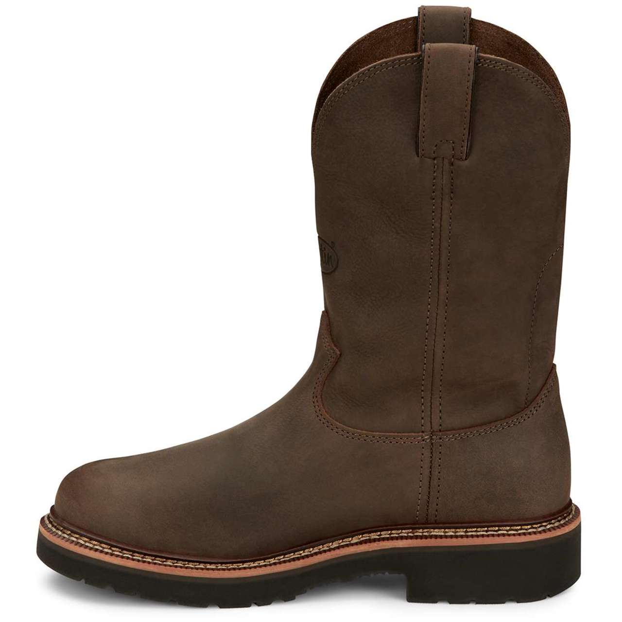 Justin Men's Blueprint 11" EH Soft Toe Boots, 4440, Tan