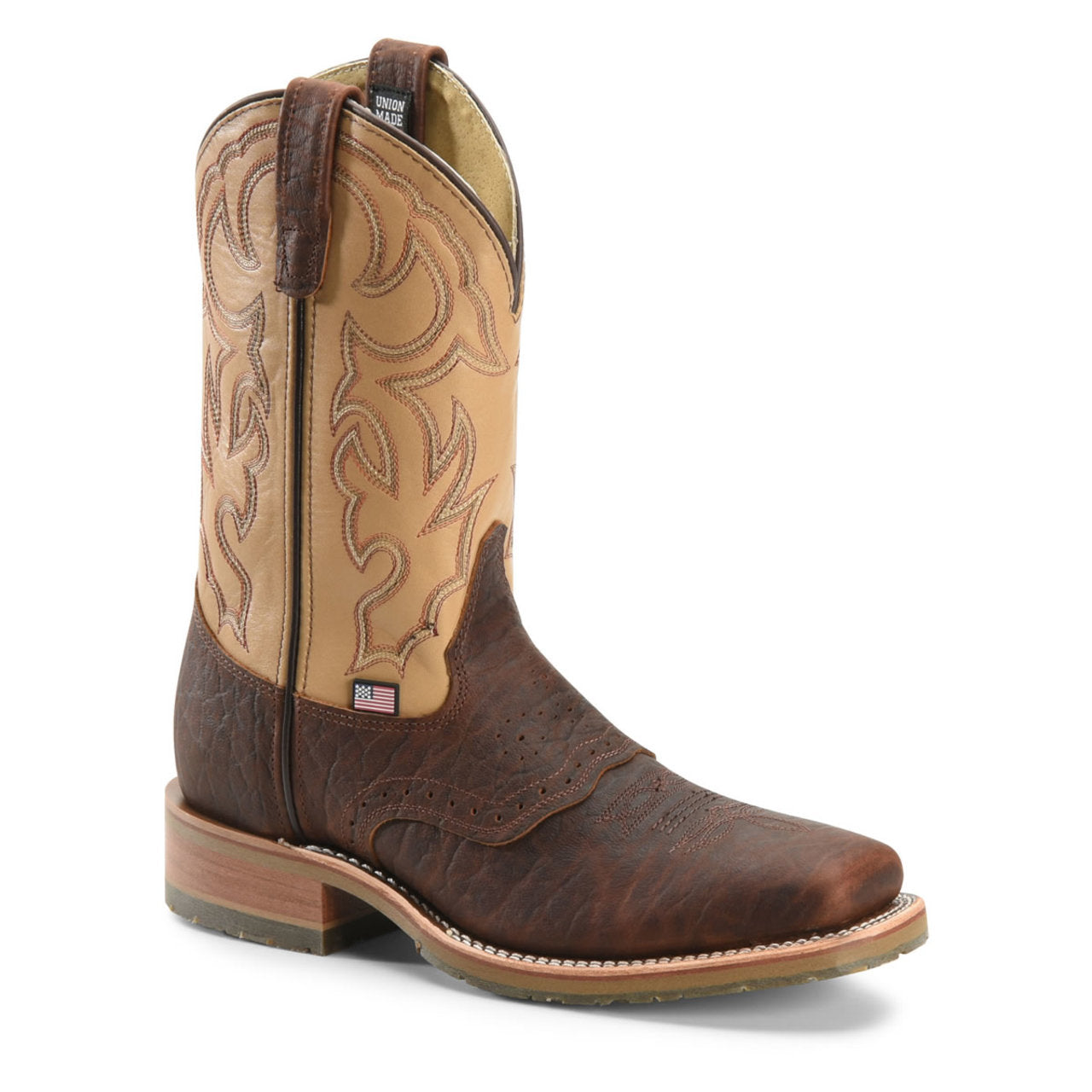 Double-H Men's 11" Graham, DH4305, Briar/Echo Taupe