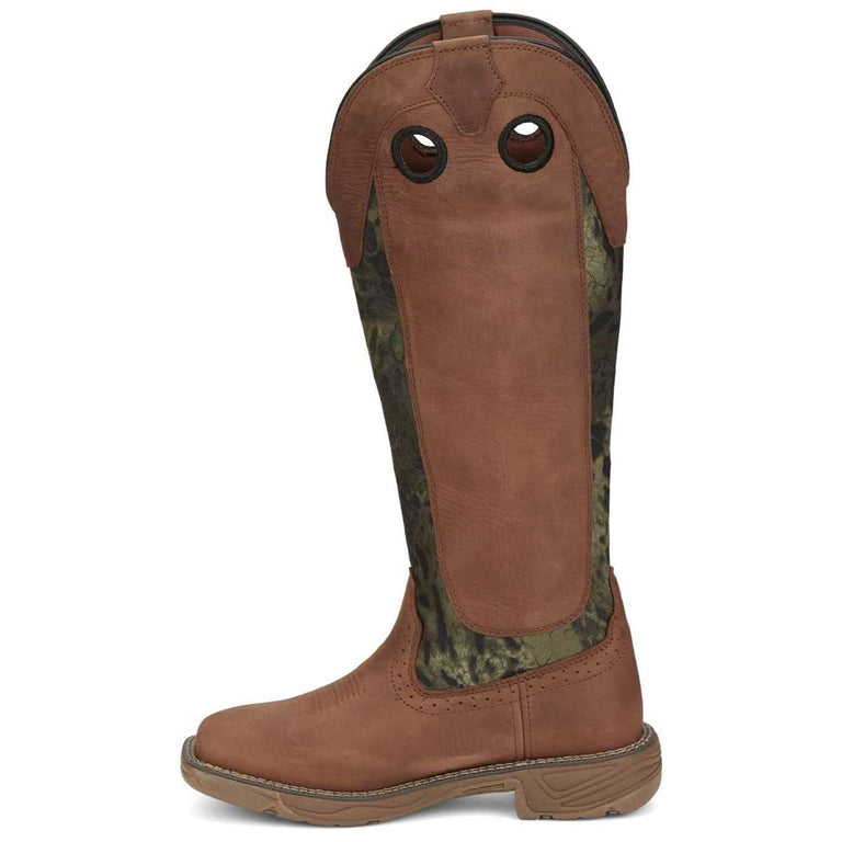 Justin Women's Rush 17" EH Snake Boots, SE4361, Brown