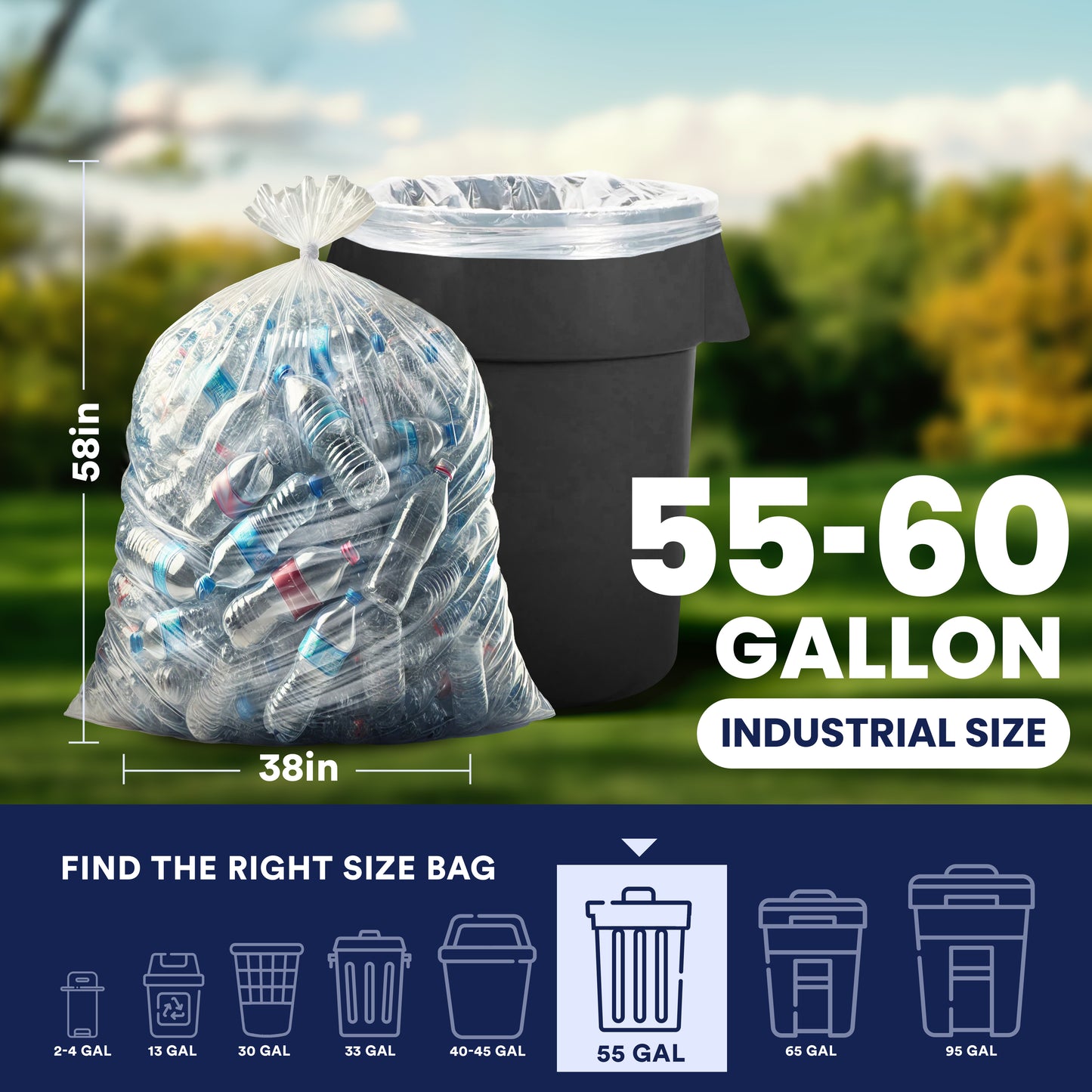 Plasticplace industrial size