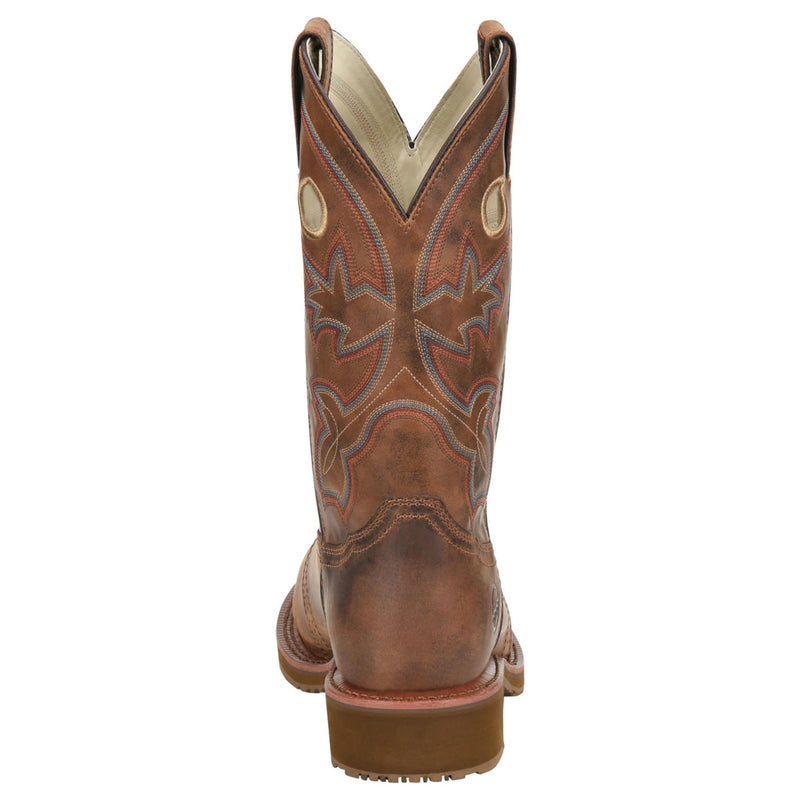 Double-H Men's Antonio 12" Roper Composite Toe Boots, DH6134, Brown