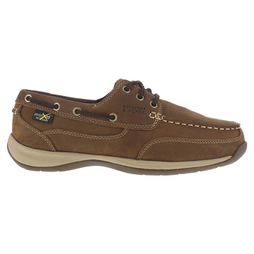 Rockport Women's Sailing Club EH Internal Metatarsal Guard Steel Toe Shoes - RK634