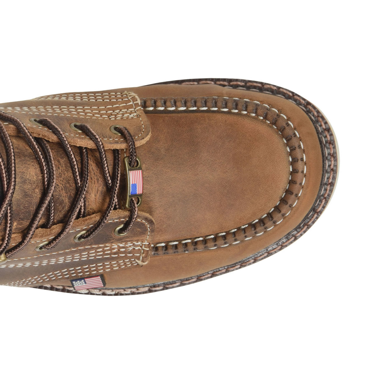 Carolina Men's AMP 6" USA EH Steel Toe Boots, CA7811, Tan