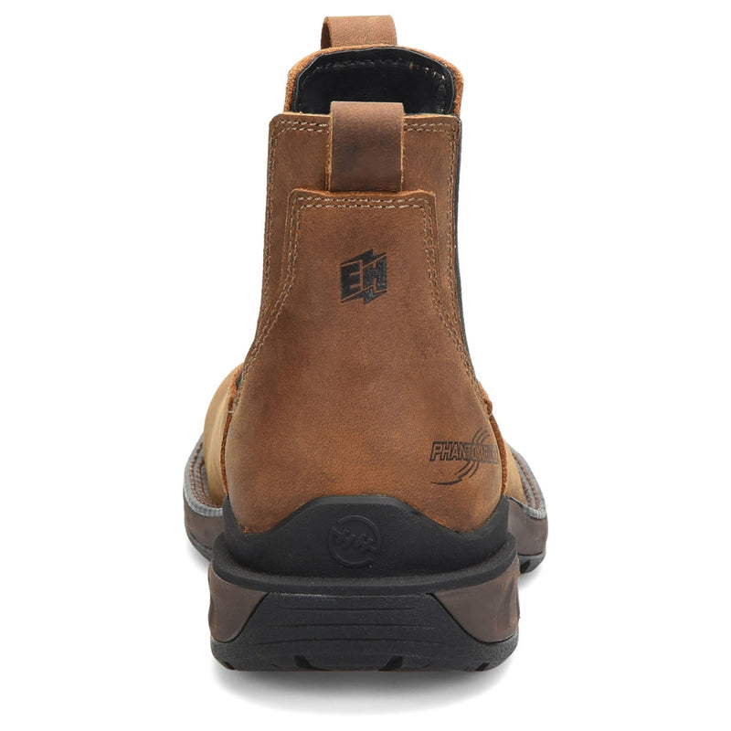 Phantom Rider Men's Heisler 5" Romeo Soft Toe Boots, DH5363, Brown