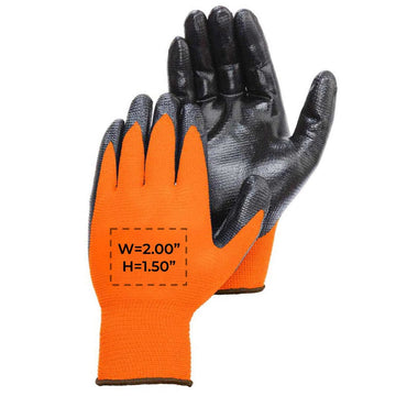 Custom Nitrile Coated Gloves, GL400, 144 Pairs