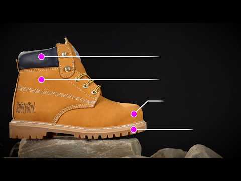 Safety Girl Women's Steel Toe Work Boots - Tan, view 8 of 8