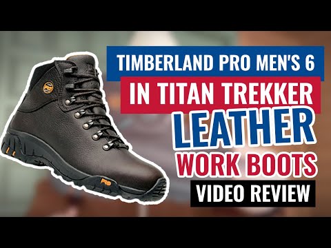 Timberland PRO Men's Titan Trekker 6" Waterproof EH Alloy Toe Work Boots, TB1855202141