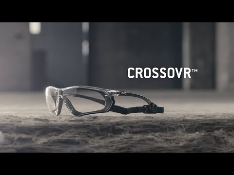 Pyramex CROSSOVR Rubber Gasket Sealed Safety Glasses