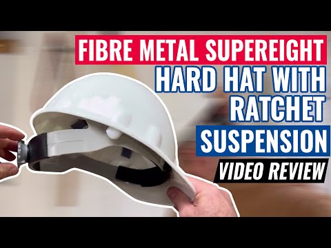 Fibre Metal Supereight Hard Hat with Ratchet Suspension