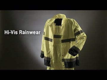 Pyramex RRWJ31 Type R Class 3 Hi-Vis Waterproof Rain Jacket