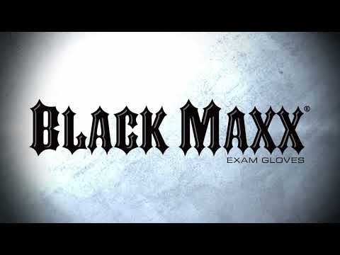 DASH Black Maxx Thin Nitrile Disposable Exam Grade Disposable Gloves, Black, 3 mil, Box of 200
