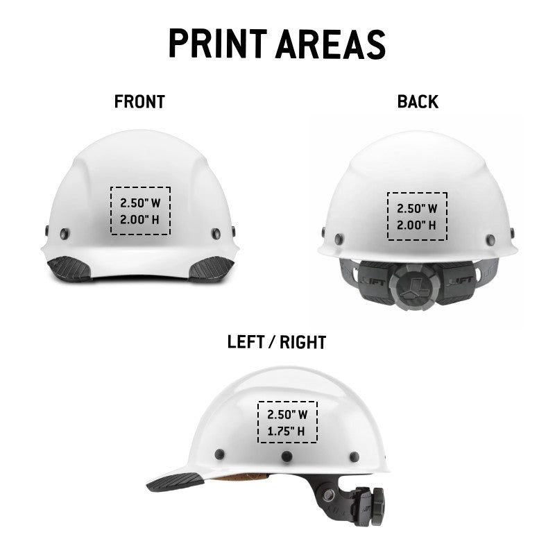 Custom LIFT DAX Cap Carbon Hard Hat