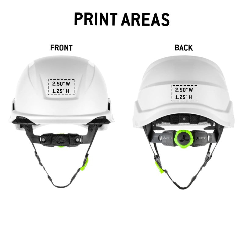 Custom LIFT RADIX Type 2 Vented Safety Helmet