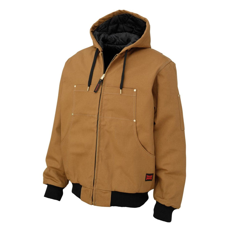 Tough Duck WJ30 Men's Hooded Duck Bomber Jacket