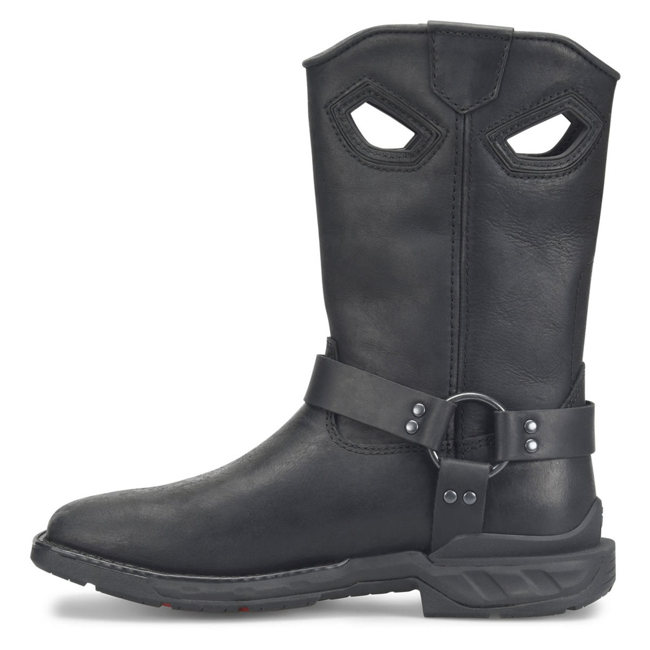 Phantom Rider Men's Longranch 11" Roper EH Soft Toe Boots, DH5431, Black