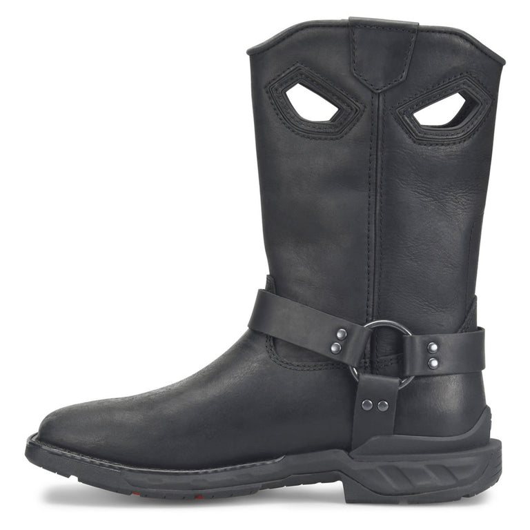 Phantom Rider Men's Longranch 11" Roper EH Soft Toe Boots, DH5431, Black