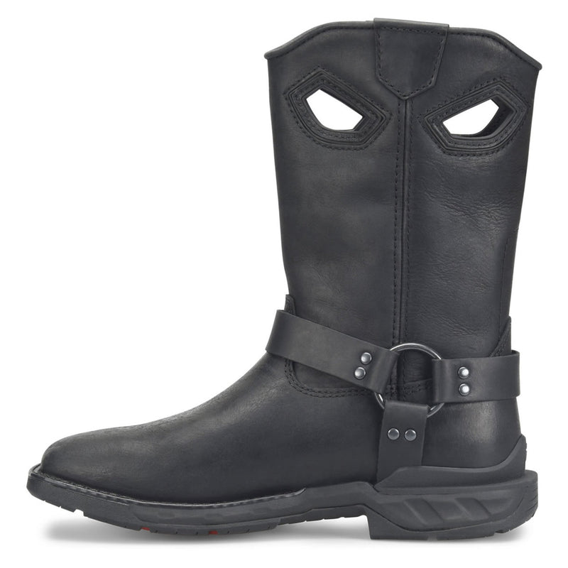 Phantom Rider Men's Longranch 11" Roper EH Soft Toe Boots, DH5431, Black