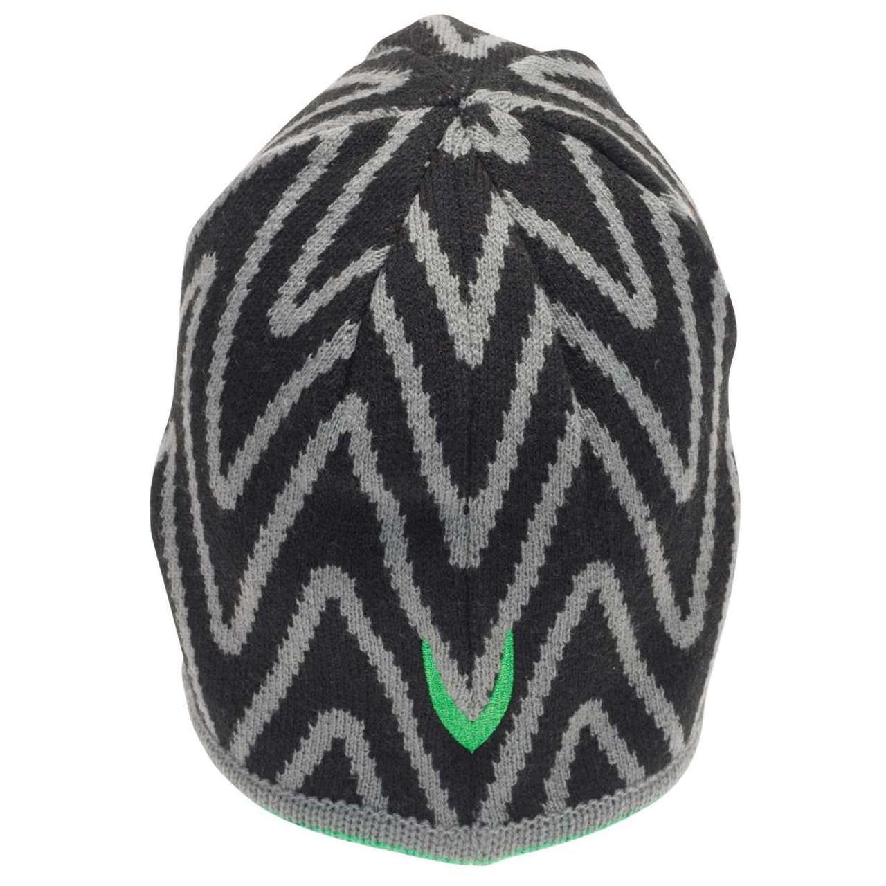 MSA V-Gard Hard Hat Liner Knit Cap, 10118417, Black/Gray