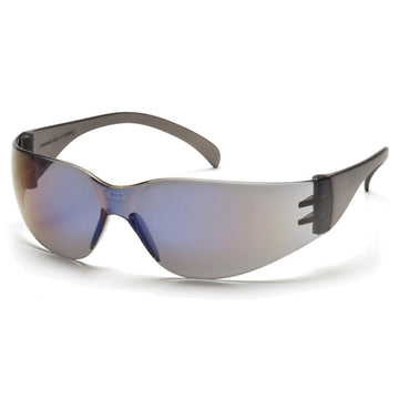 Rugged Blue Diablo Safety Glasses, Blue Mirror Lens, 12 Pack