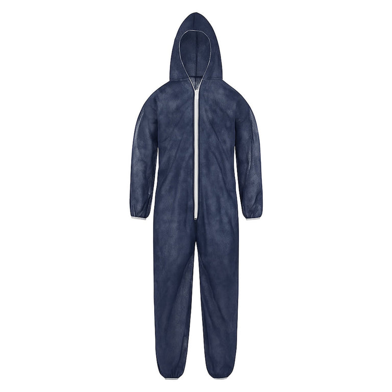 DanKleen Hooded and Booted SMS Coverall Suit with Elastic Wrists - 21122 - Size Large