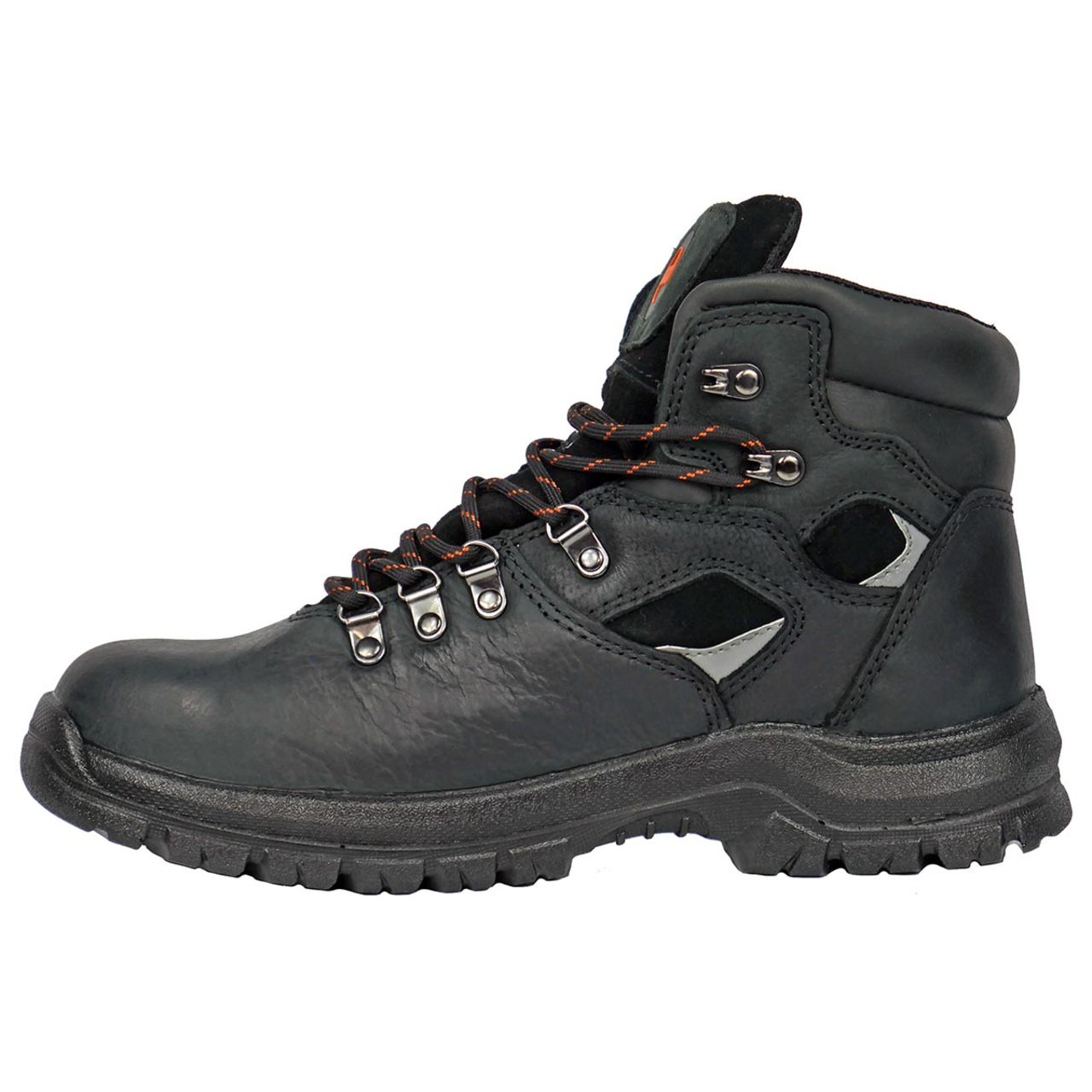 Hoss Men's Adam 6" Steel Toe Boots, 60122, Black