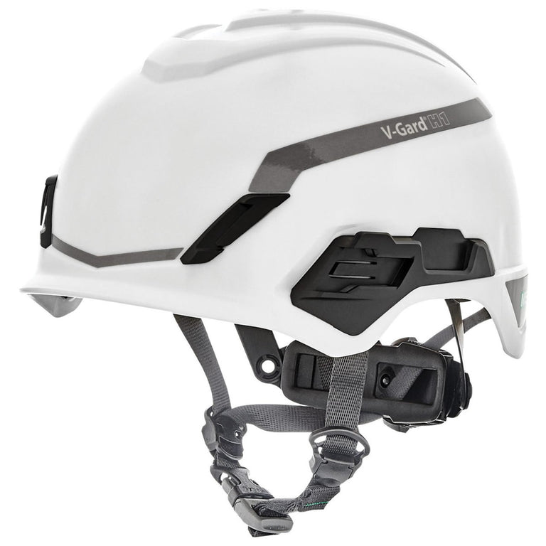 MSA V-Gard H1 Non-Vented Hard Hat with Fas-Trac III Suspension