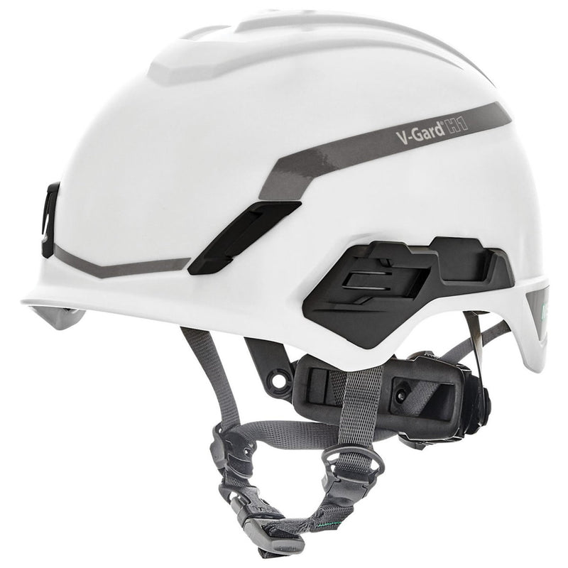 MSA V-Gard H1 Non-Vented Hard Hat with Fas-Trac III Suspension
