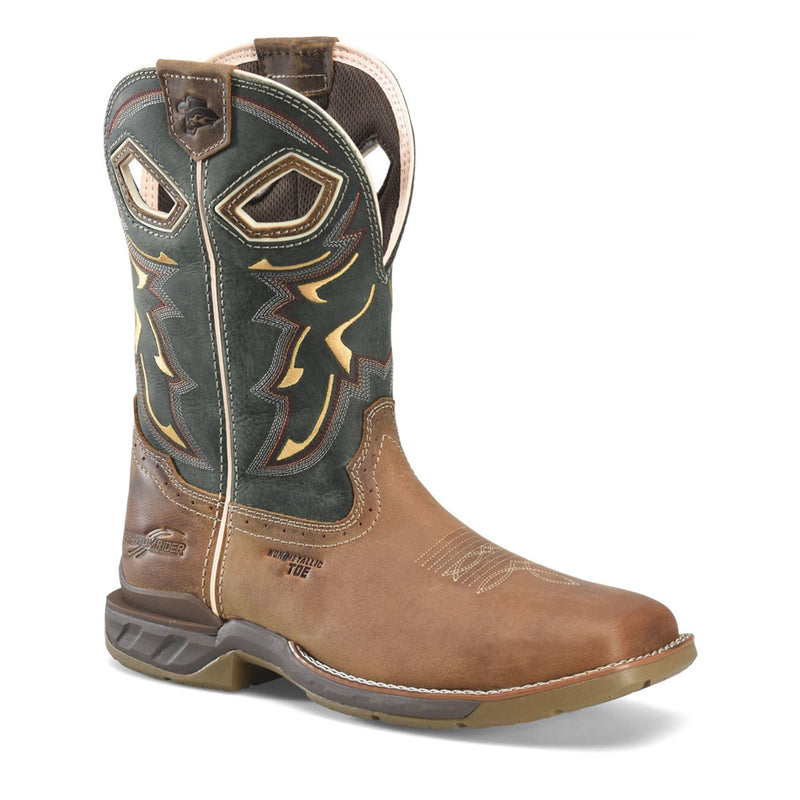 Phantom Rider Men's Kerrick 11" EH Composite Toe Boots, DH5356, Brown/Green