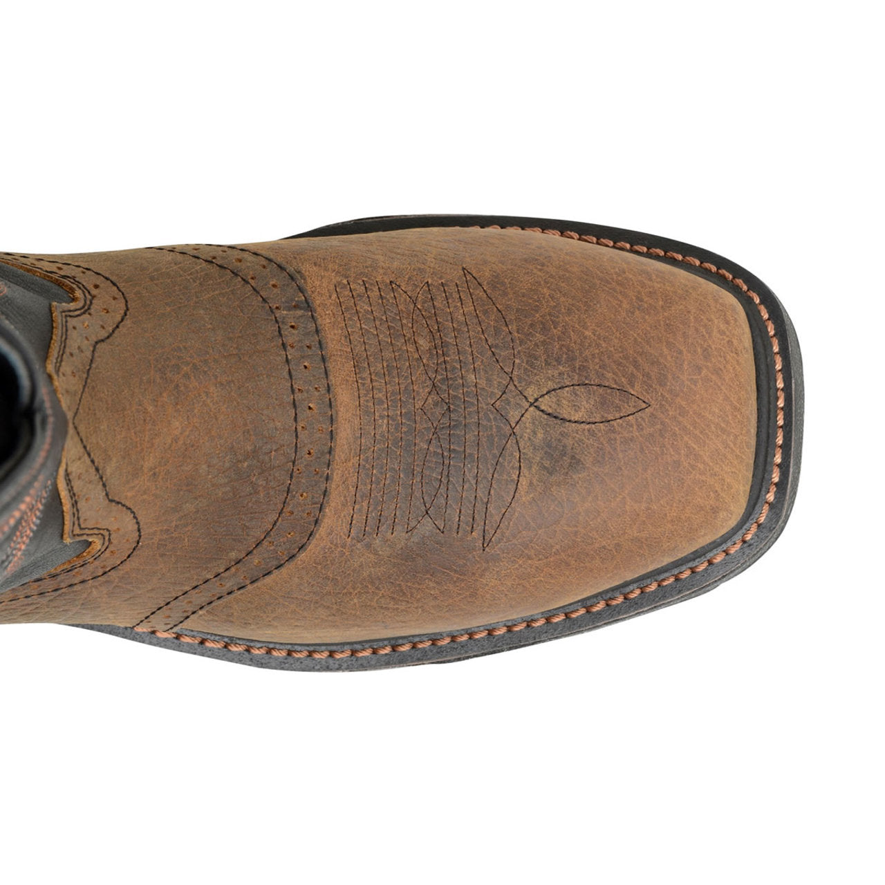 Double-H Boots Men's Isaac 12" Roper Composite Toe Boots, DH5130, Brown