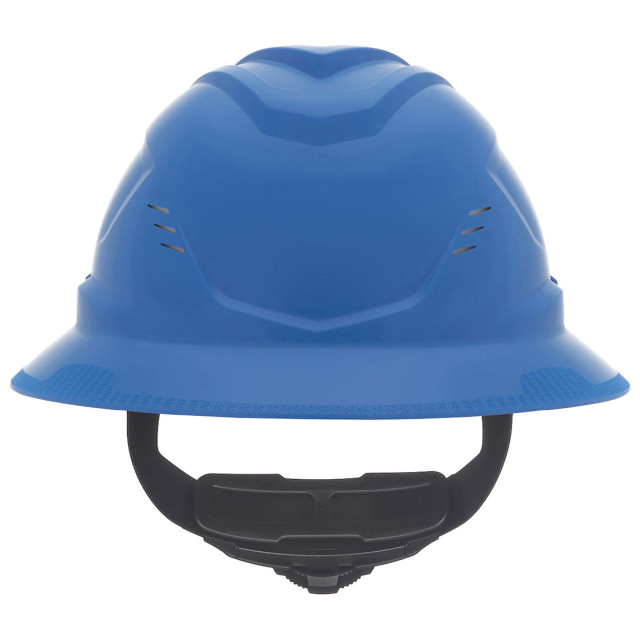 MSA V-Gard C1 Full Brim Vented Hard Hat with Fas-Trac III Suspension