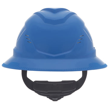 MSA V-Gard C1 Full Brim Vented Hard Hat with Fas-Trac III Suspension