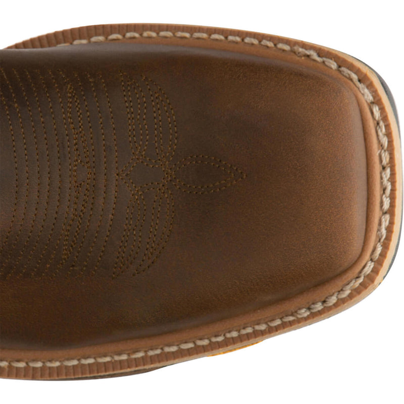 Justin Men's Roughneck 12" EH Soft Toe Boots, WK2116, Brown