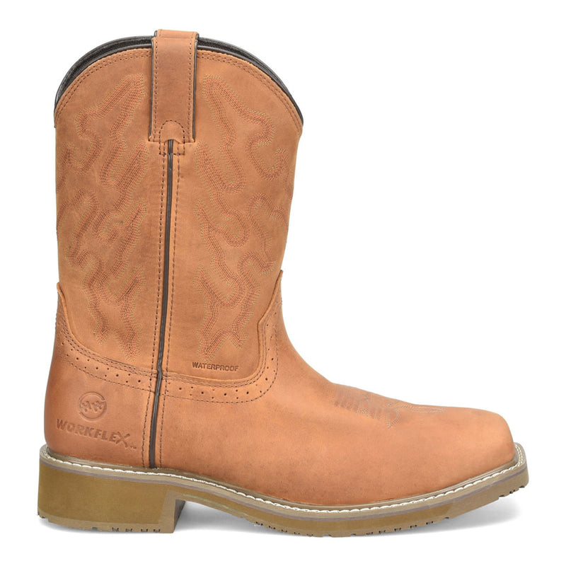 Double-H Men's 10" EH Jacob Boots, DH5143, Tan