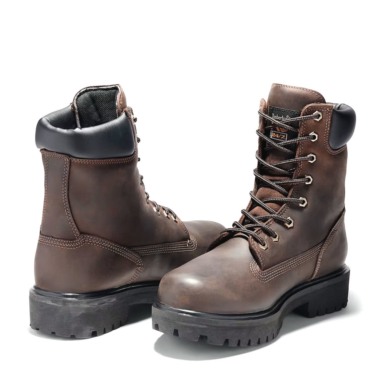 Timberland PRO Men's Direct Attach 8" Waterproof Insulated EH Soft Toe Boots, TB1380222421