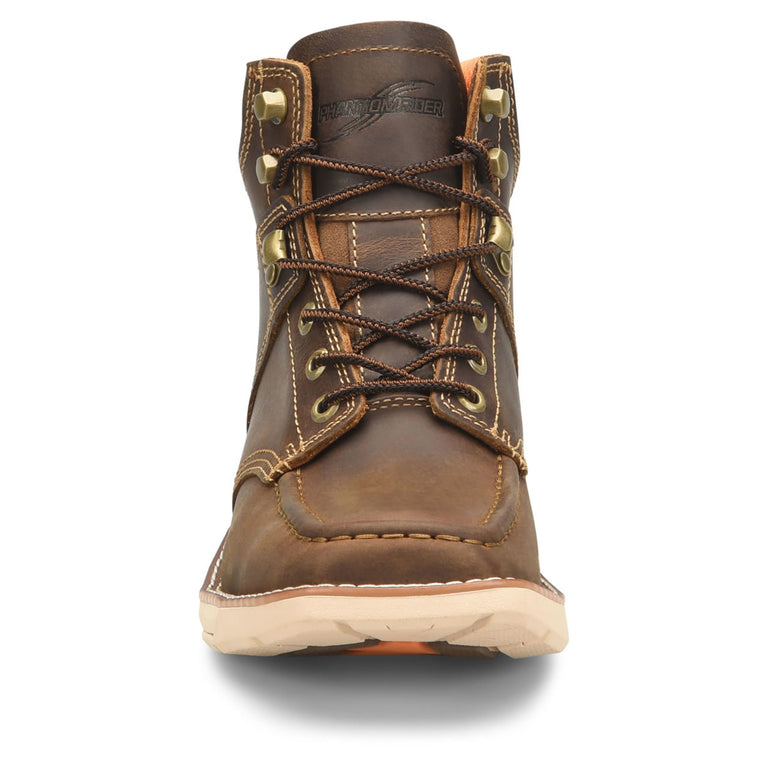 Phantom Rider Men's Brunel 6" EH Soft Toe Boots, DH5372, Brown