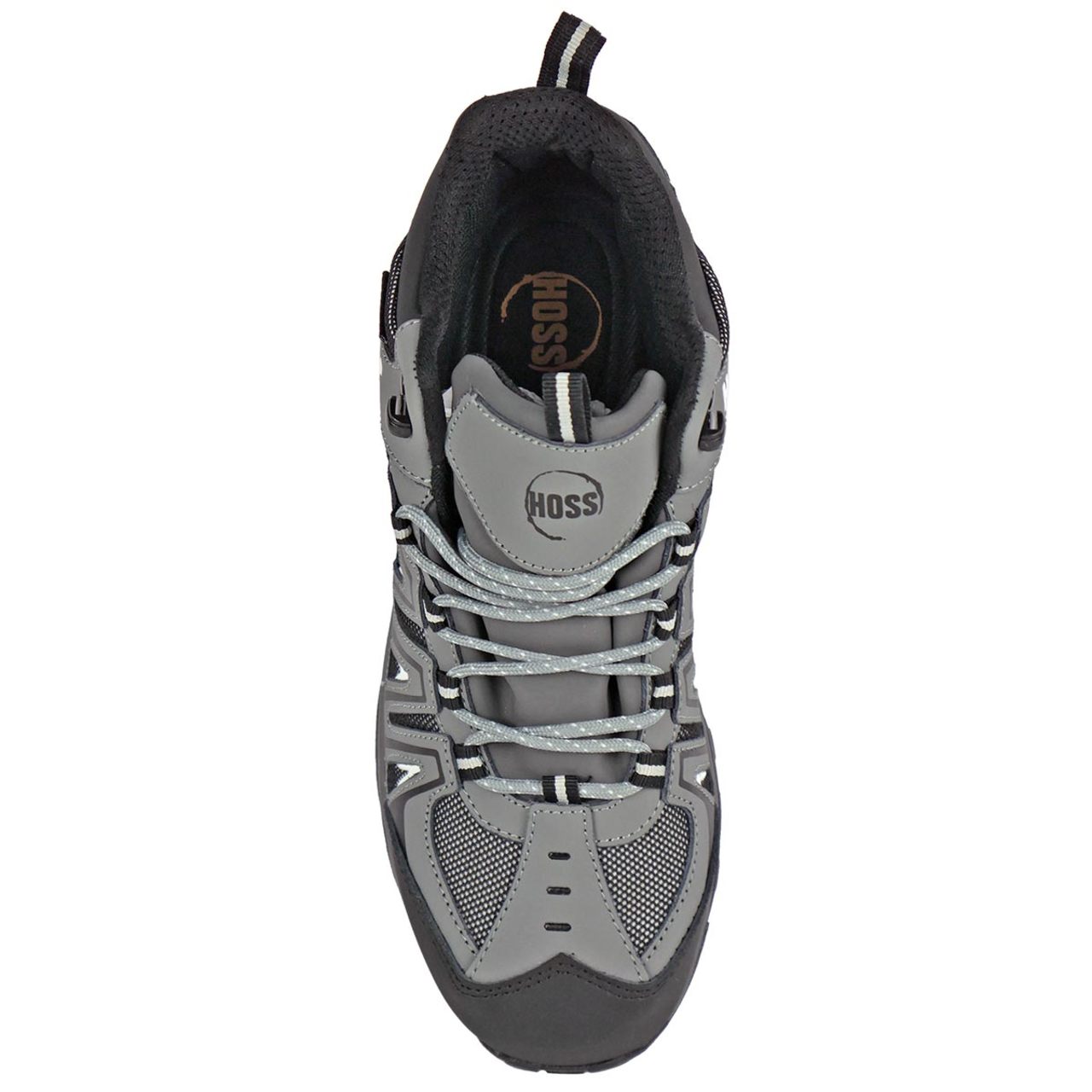 Hoss Men's Trail Composite Toe Hikers, 53023, Gray