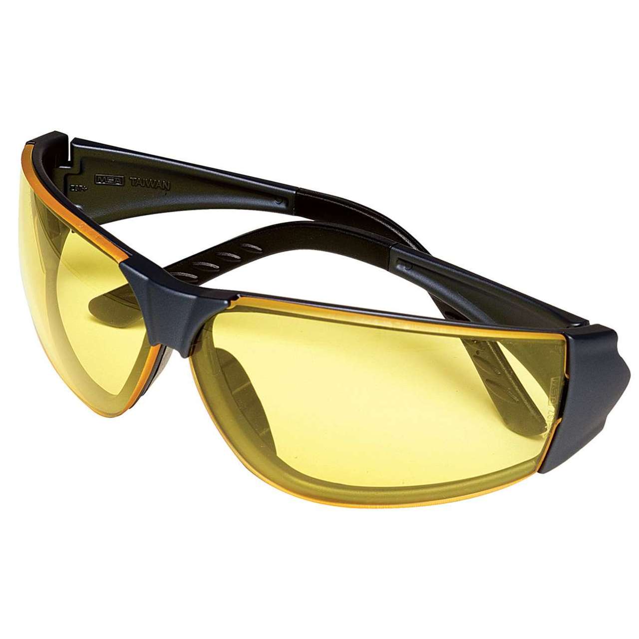 MSA Easy-Flex Safety Glasses, Amber Lens - 10070919