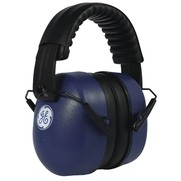 General Electric Earmuffs, 26 dB NRR, GM451, Blue