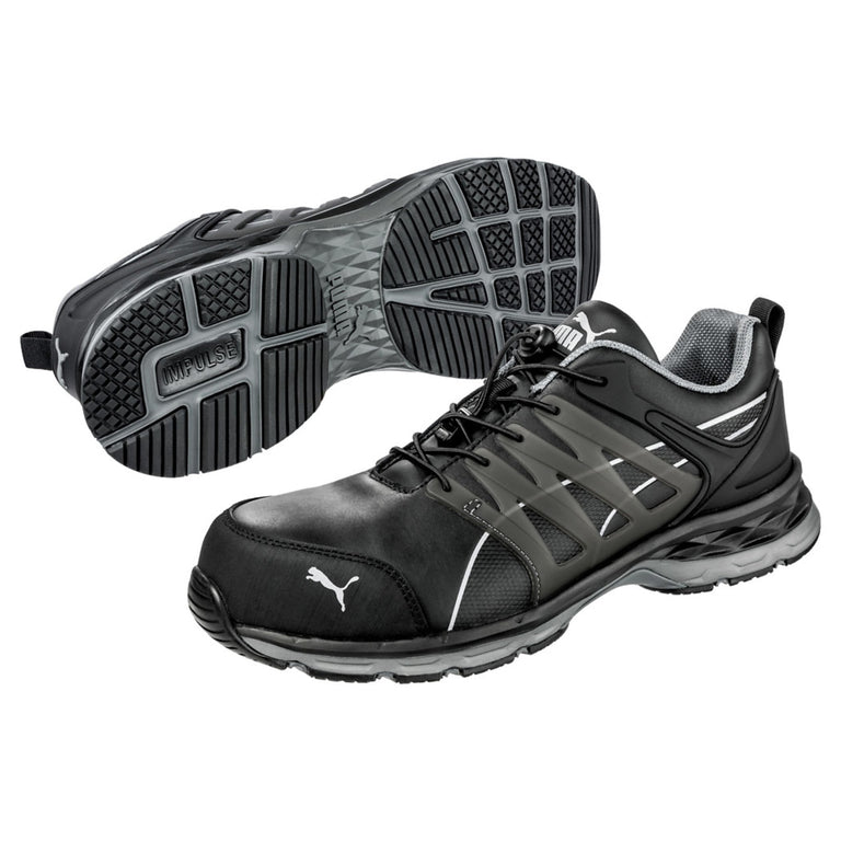 Puma Safety Men's Velocity 2.0 Low SD Composite Shoes, 643845, Black