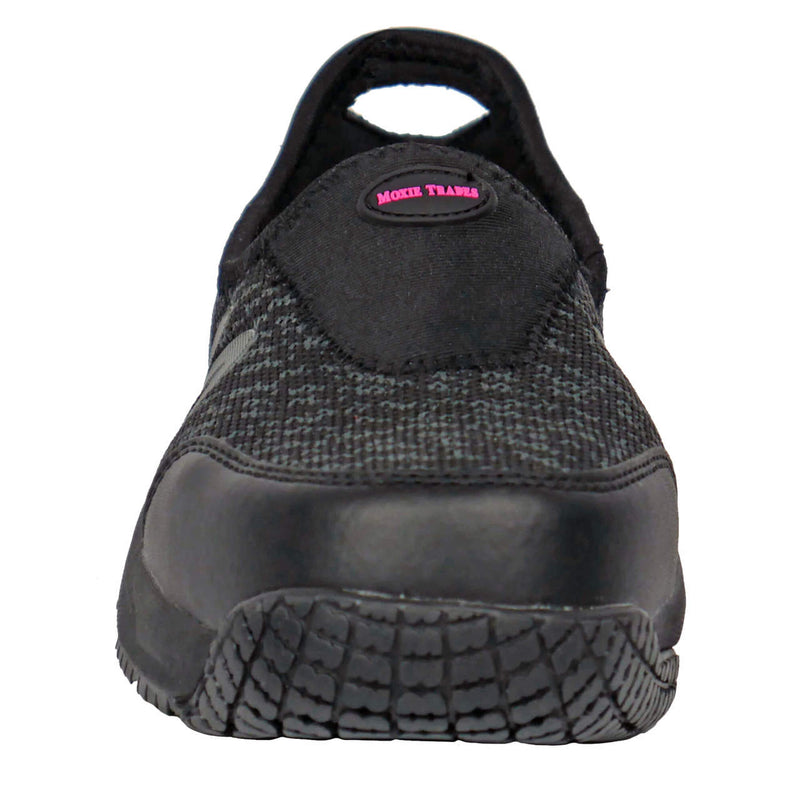 Moxie Trades Women's Zena Slip-On Composite Toe Shoes, MT50180, Black