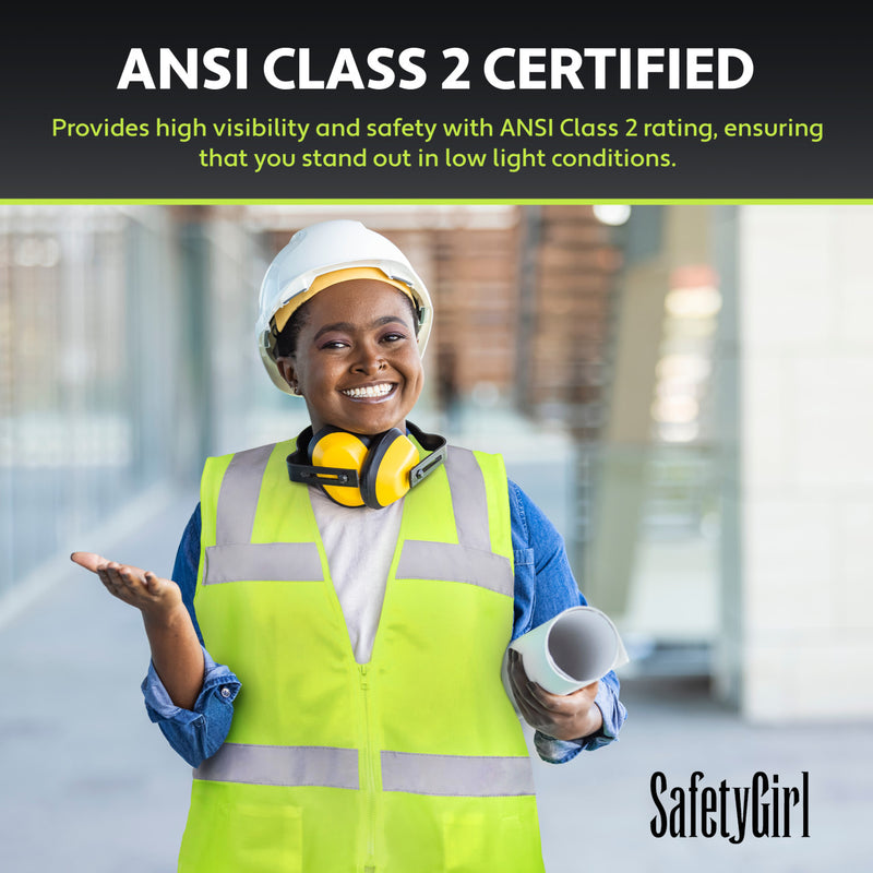 Safety Girl Women's Type R Class 2 Hi-Vis Safety Vest