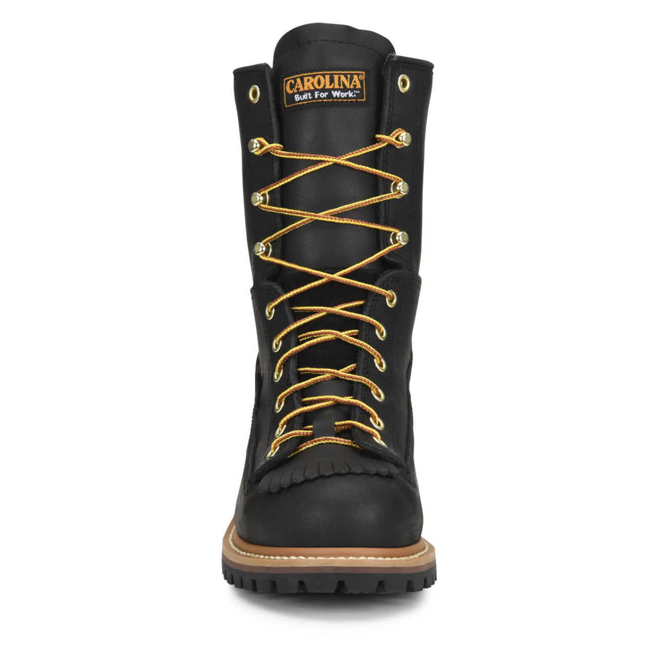 Carolina Men's Spruce 8" Logger Waterproof EH Steel Toe Boots, CA9825, Black