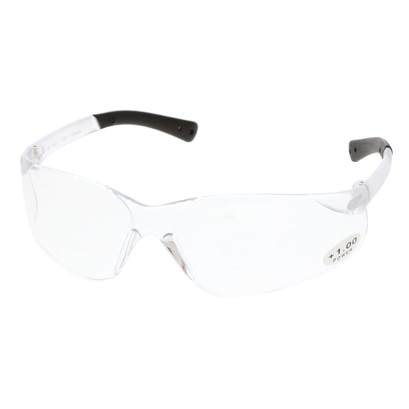 Custom MCR BearKat BK1 Series Bifocal Reader Safety Glasses, 6 Pack