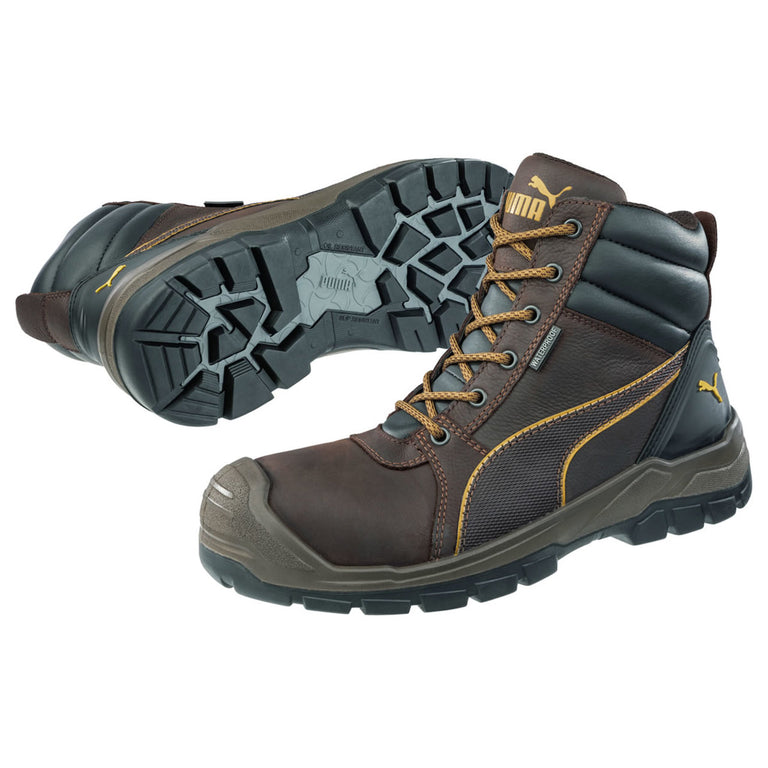 Puma Safety Women's Tornado CTX 6" EH Composite Toe Boots, 630685, Brown
